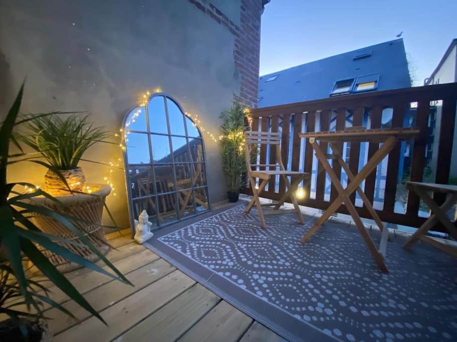 Studio Avec Terrasse A Deauville Dış mekan fotoğraf